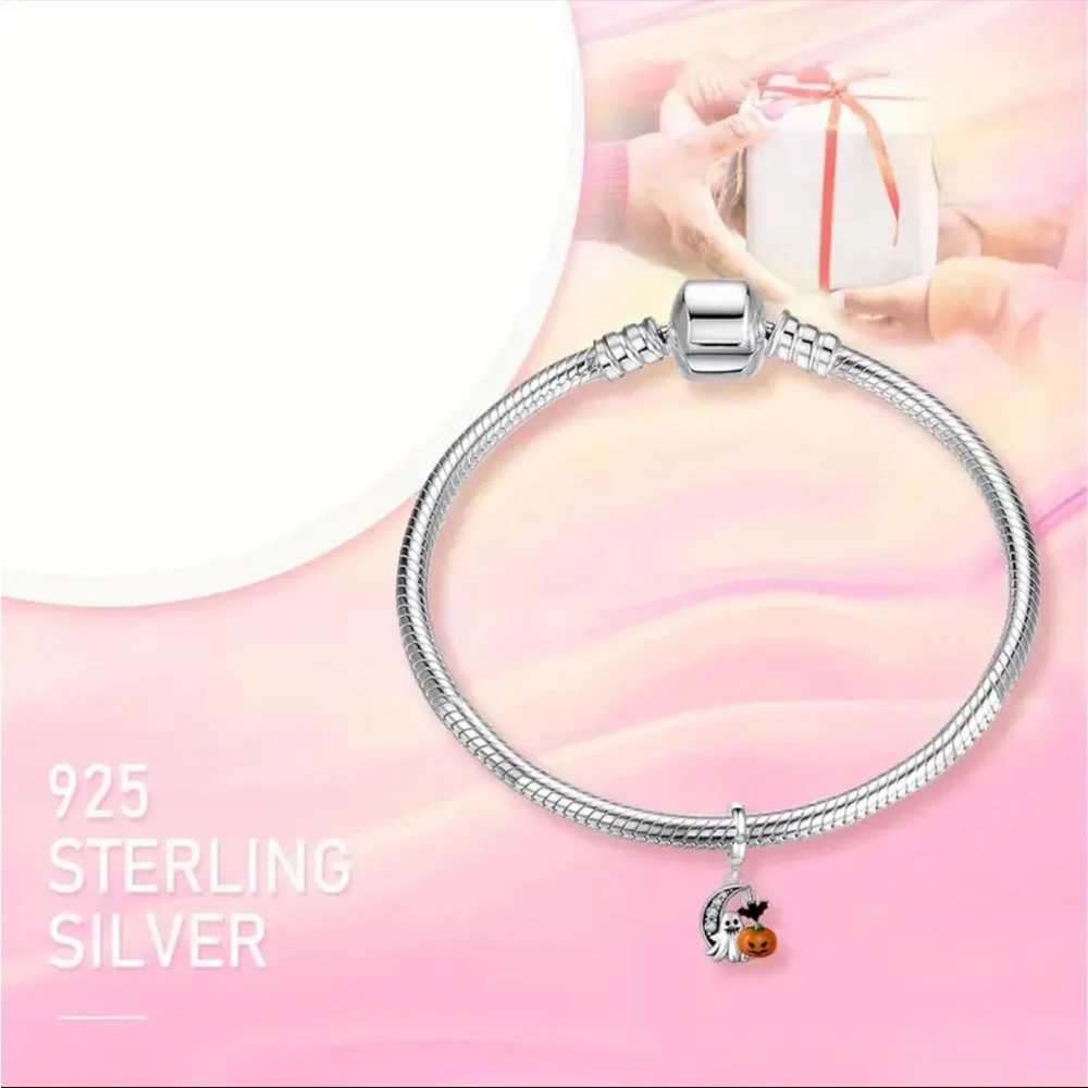 925 Halloween Bracelet Charm For Pandora - Picture 2 of 4